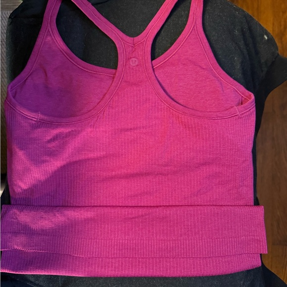 Lululemon SWIFTY Magenta Racerback Tank Top - Picture 2 of 4
